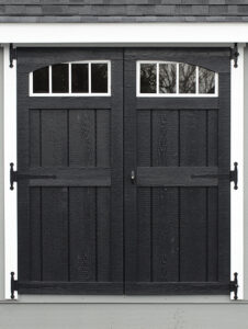 Deluxe Doors with Arch Trim and Transoms