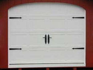 Homestead Overhead Door with Arched Opening