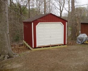 Red Gable Shed