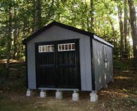 Custom Gable Shed on Risers