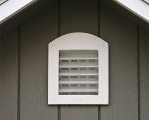 Arched Venting - Custom Shed Option